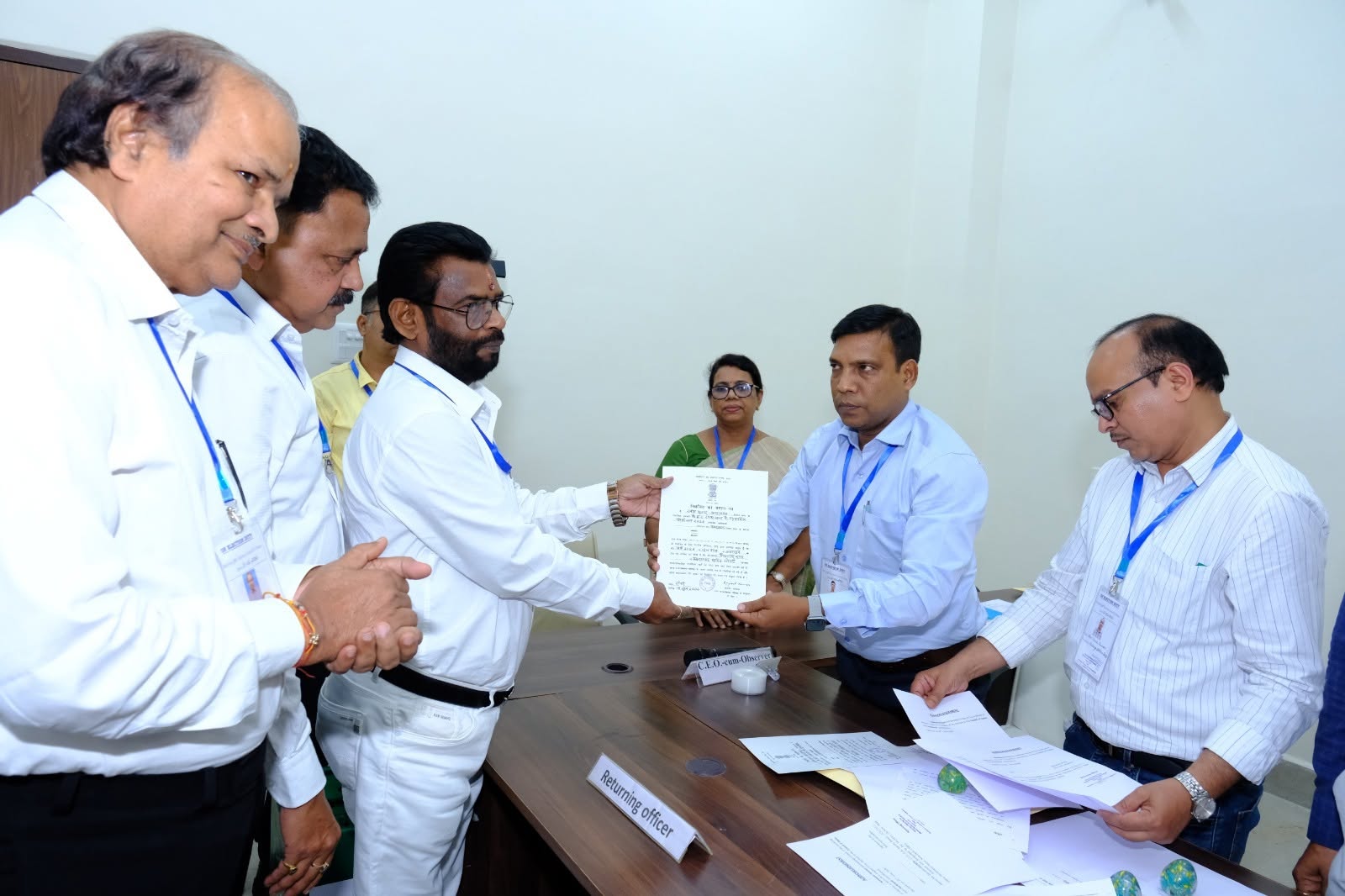 राज्य सभा के द्विवार्षिक निर्वाचन, 2026 में श्री बैद्यनाथ राम एवं श्री नाथवाणी परिमल को निर्वाचित घोषित किया गया ।
